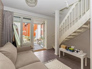 Χώρος καθιστικού στο Holiday Home Hailuodon villa merituuli by Interhome