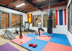 Γυμναστήριο ή/και όργανα γυμναστικής στο Villa Naranjos - Sauna - Jacuzzi - Gym - BBQ