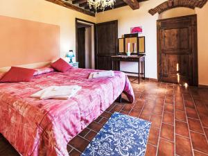 Ένα ή περισσότερα κρεβάτια σε δωμάτιο στο Apartment Rosa by Interhome