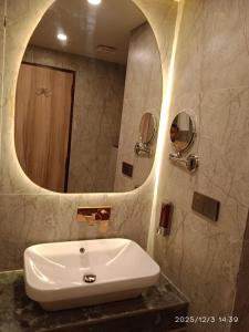 Koupelna v ubytování Sterling Saryu Ayodhya