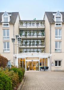 El edificio en el que está el hotel