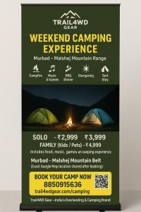 Сертификат, награда, вывеска или другой документ, выставленный в TrailfourWD Riverfront Adventure Camp & Outdoor Retreat