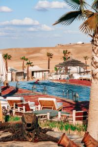 Příroda nedaleko luxury tent