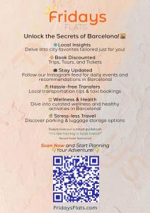 a poster with a picture of a crossword puzzle at Simply Stunning - Hidden gem, heart of Poble Sec in Barcelona