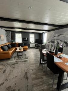 Χώρος καθιστικού στο Ferienhaus am Bunderhammrich 25184