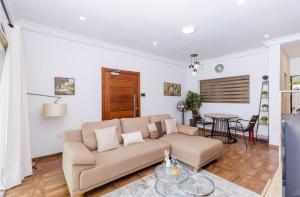 O zonă de relaxare la Maseru Apartments