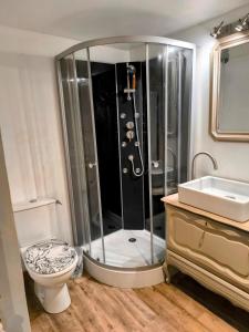 Ένα μπάνιο στο Le Dahlia - Jardin de Marie +15 φωτογραφίες