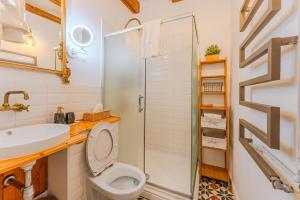 Et badeværelse på Heritage Loft 1735