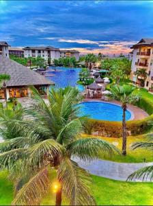 Swimmingpoolen hos eller tæt på RESORT VG SUN CUMBUCO Vista Mar Kite