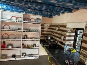 Η κουζίνα ή μικρή κουζίνα στο Stay with Nature