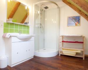 Ένα μπάνιο στο Gîte Roche Sanadoire Escape +3 φωτογραφίες