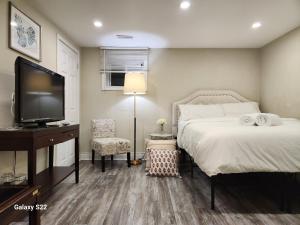 Giường trong phòng chung tại 温馨房间