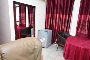 Χώρος καθιστικού στο Hôtel Santa Lucia