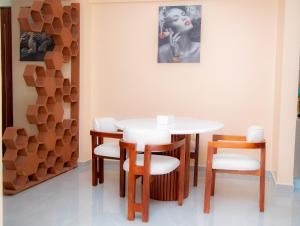 Χώρος καθιστικού στο Marksman bnb