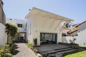 Bygningen som feriehuset ligger i