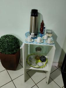 Παροχές για τσάι/καφέ στο Pousada flores