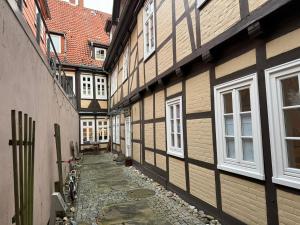 Bygningen som lejligheden ligger i