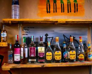 Nápoje v ubytování Mango Hostel Arusha