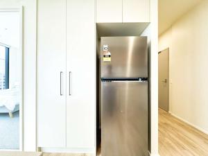 Køkken eller tekøkken på Executive 2BR Retreat - Opposite Central Market