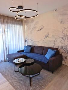 Posezení v ubytování Bijelić Luxury Apartment with Jacuzzi