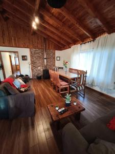 Posezení v ubytování Tranquilidad y descanso en Villarrica - Pucón