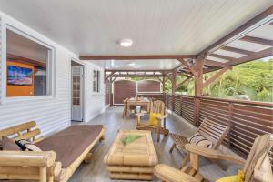 Χώρος καθιστικού στο App 3 chambres en Duplex - Bord de plage