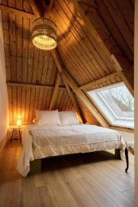 Ένα ή περισσότερα κρεβάτια σε δωμάτιο στο Appartement C Rosita