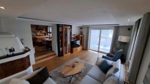 Et opholdsområde på Apartment Flasch