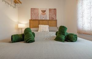 Postel nebo postele na pokoji v ubytování Chaumel Principal