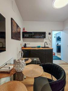 Kuchyň nebo kuchyňský kout v ubytování Chaumel Principal + 13 fotografií