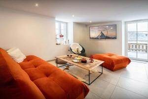 Χώρος καθιστικού στο La Ferme Geromoise - OVO Network +11 φωτογραφίες