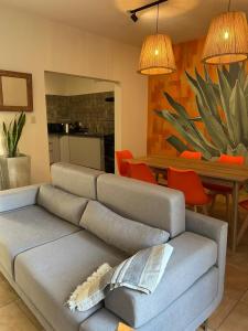 Χώρος καθιστικού στο Casa Frida - Alojamiento exclusivo para Mujeres -