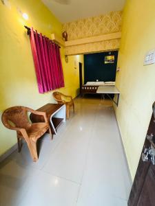 Una cocina o cocineta en Morning Starrr Homestay