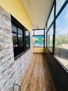 La alberca dentro o cerca de Morning Starrr Homestay