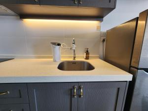 Køkken eller tekøkken på French Vintage Luxury 2BR Suites at Georgetown