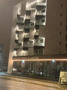 Bygningen som lejligheden ligger i