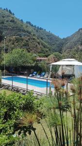 Bazén v ubytování Cabañas Selva Negra nebo v jeho okolí