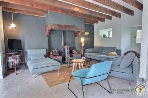 Χώρος καθιστικού στο De rulinen