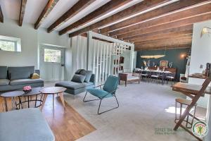 Χώρος καθιστικού στο De rulinen