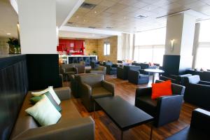 Istumisnurk majutusasutuses Ein Kerem Hotel