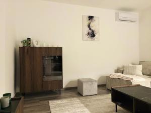 Χώρος καθιστικού στο Nyx villa