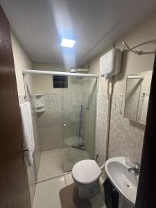 Ένα μπάνιο στο Casa Bom Clima