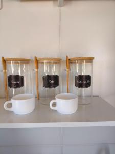 Kuchyň nebo kuchyňský kout v ubytování Casa Mari Suites