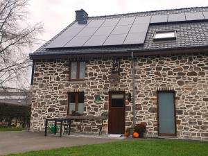 Bygningen som feriehuset ligger i