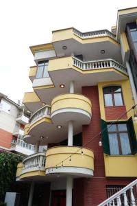 Balkón nebo terasa v ubytování Balkan Hostel