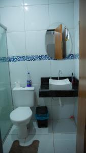 Ένα μπάνιο στο Casa Bosque da Serra