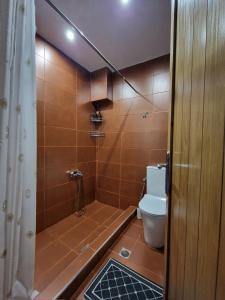 Koupelna v ubytování Vasiliki Pramanta villas + 13 fotografií