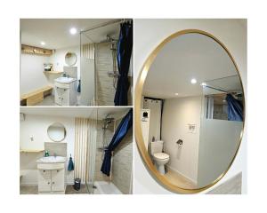 Ένα μπάνιο στο Studio confort chez Lolita et Wilfried