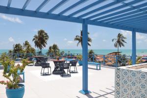 En generel havudsigt eller havudsigten taget fra hotellet