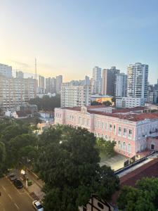 Udsigt til Belém eller udsigt til byen taget fra lejligheden